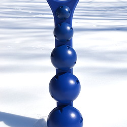 Wall Rack With Level 1-5 Hemispheric Balls